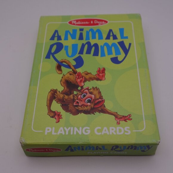 Melissa & Doug Animal Rummy Playing Cards 14370 Still in Plastic - Picture 1 of 15